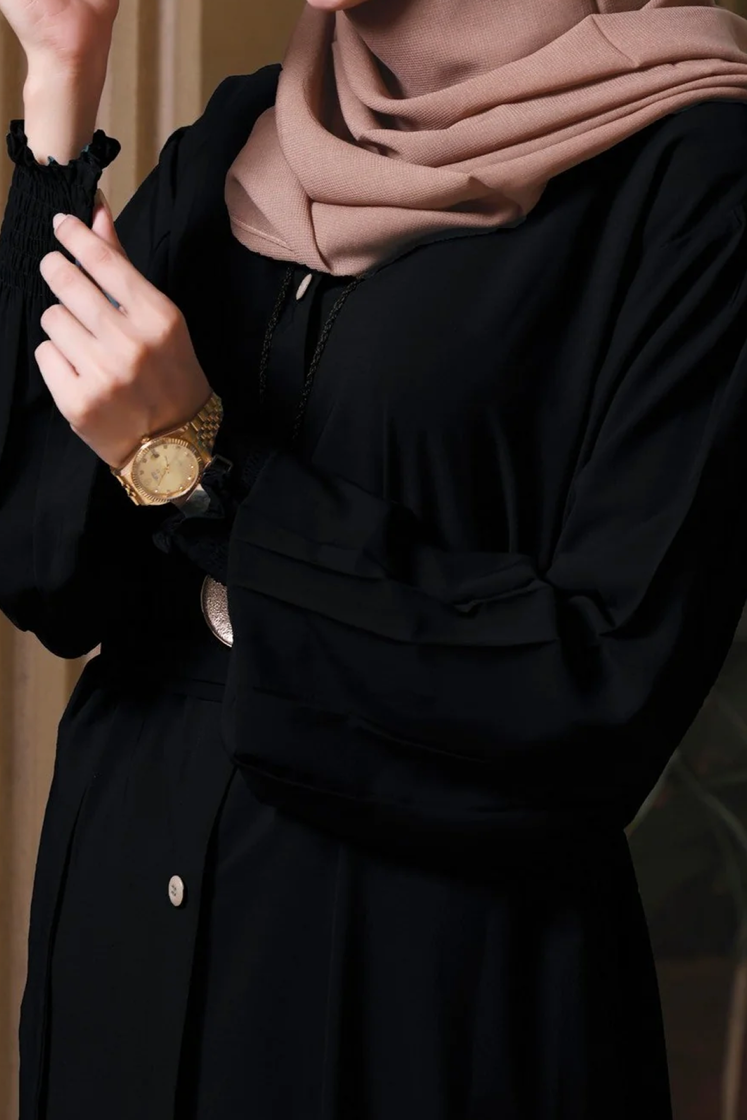 Moonlight Blue Abaya