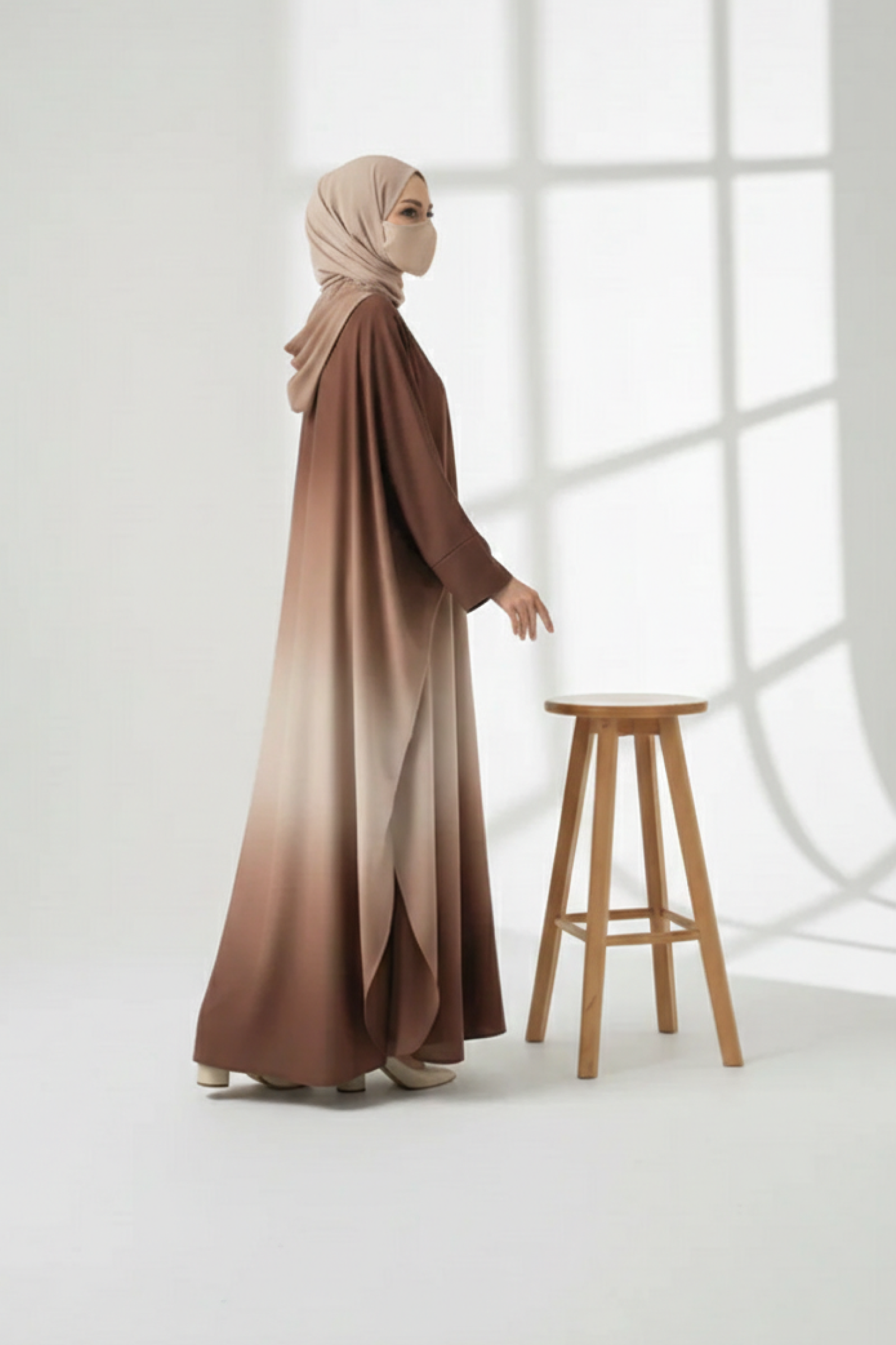 Urban Brown Abaya