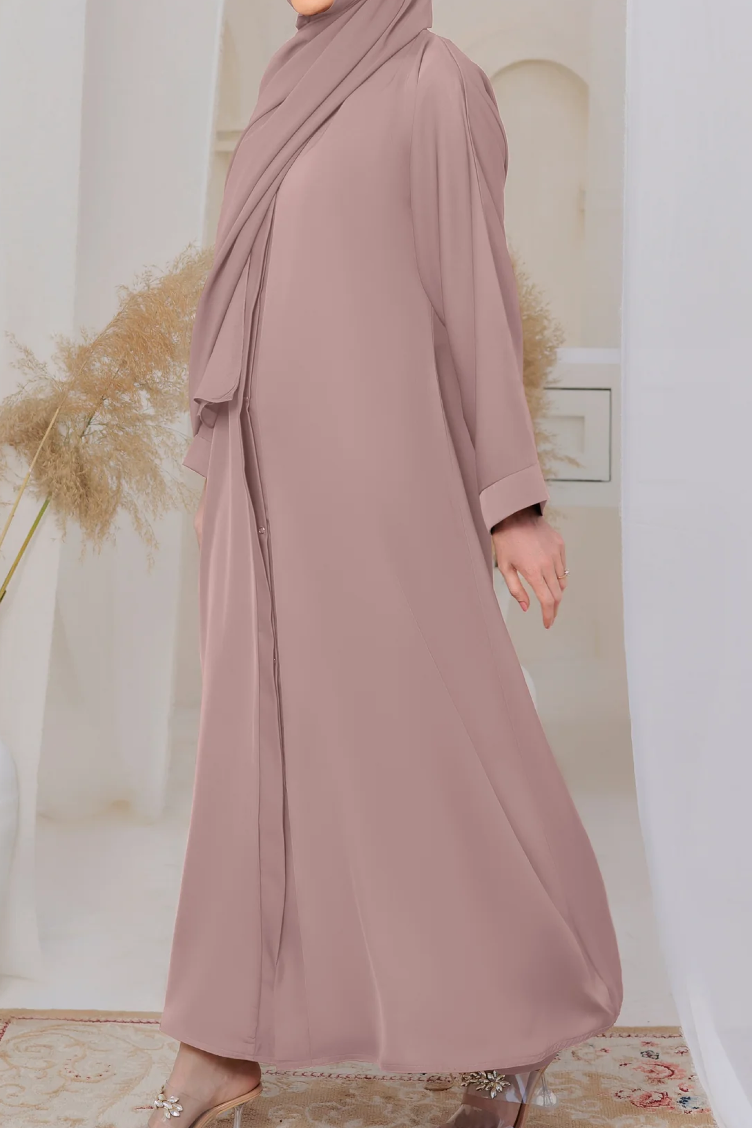 Turkish Rose Abaya