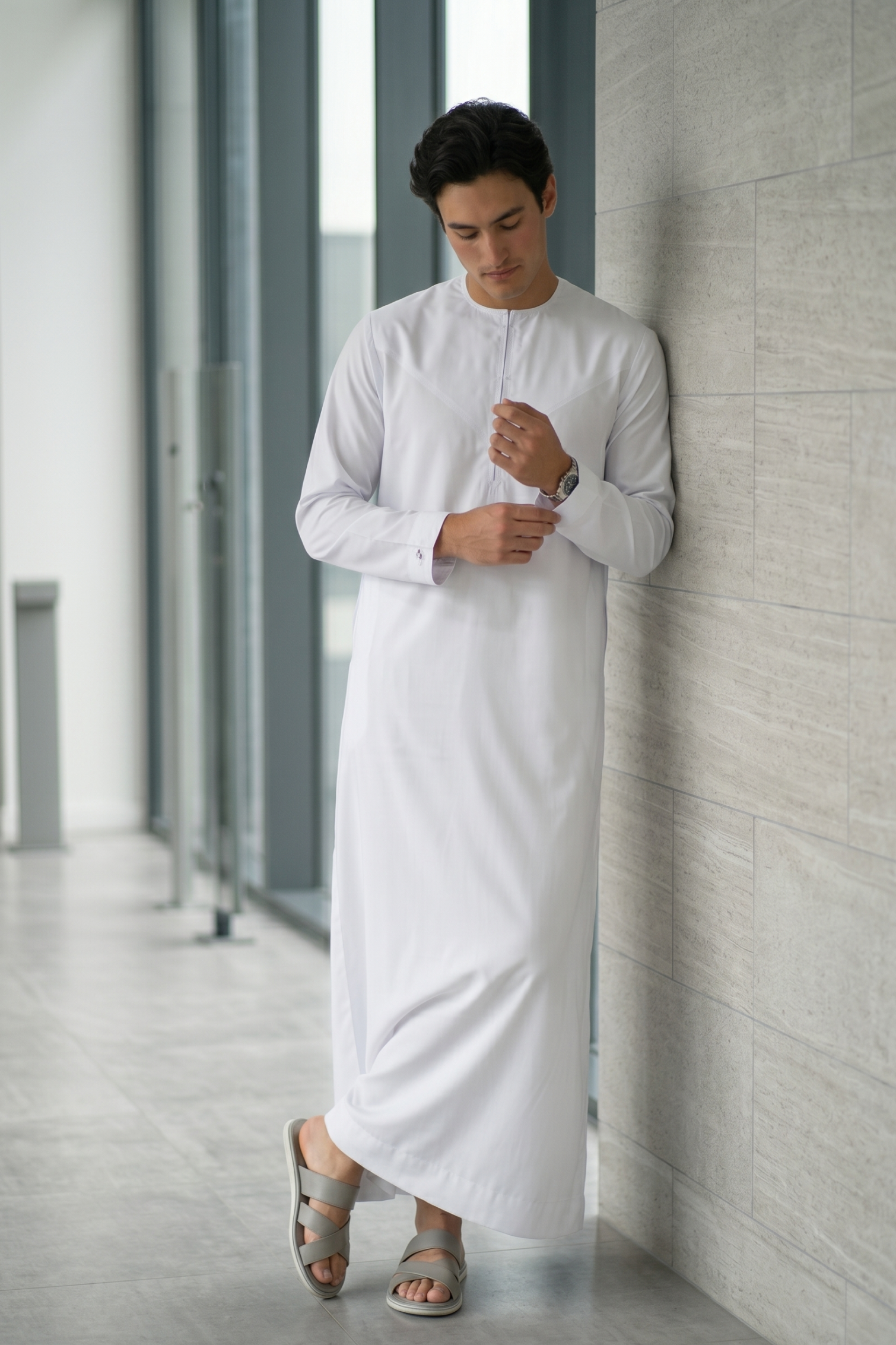 Emirati Thobe - White