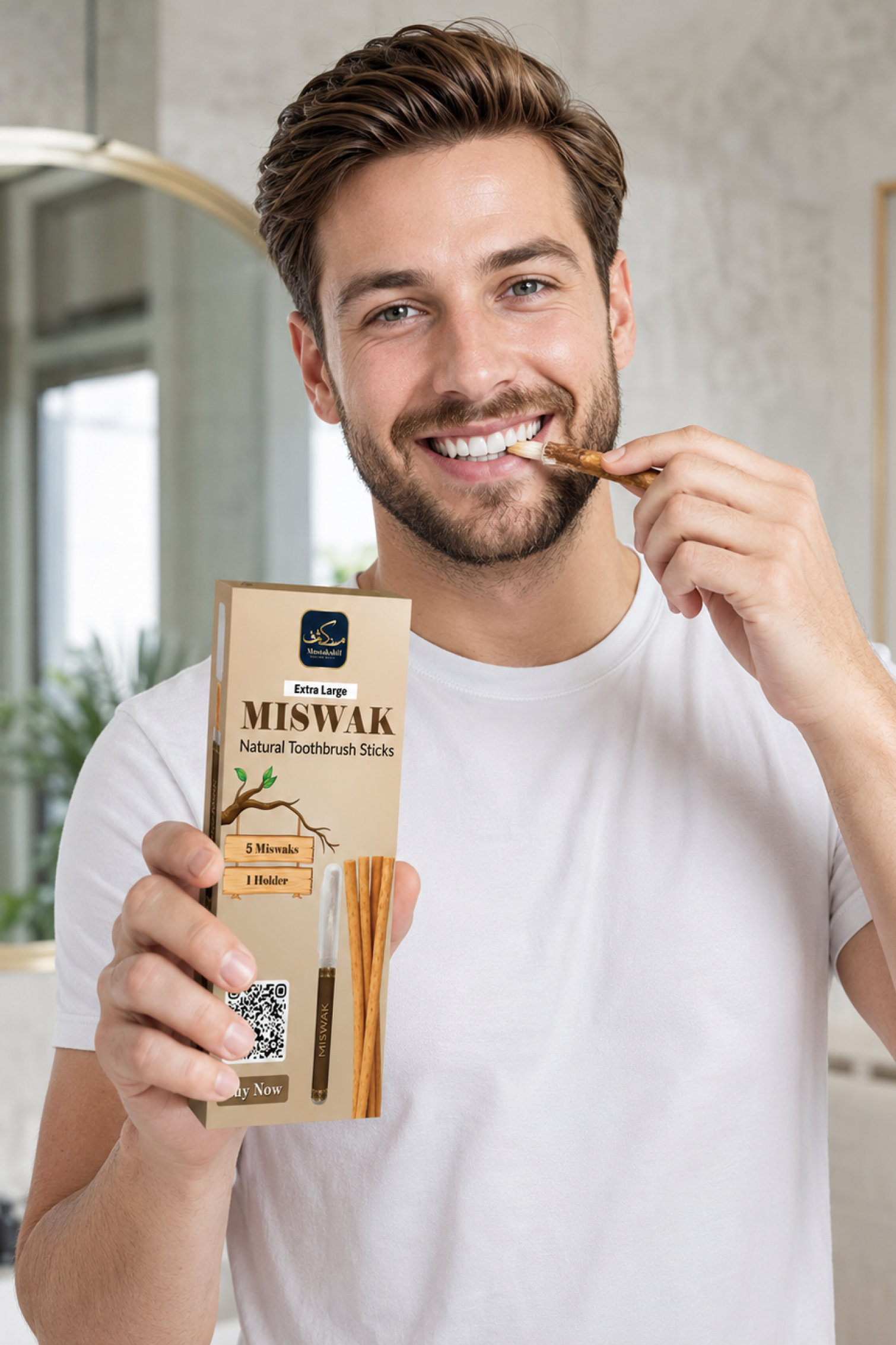 Extra Large Miswak Sticks Pack of 5