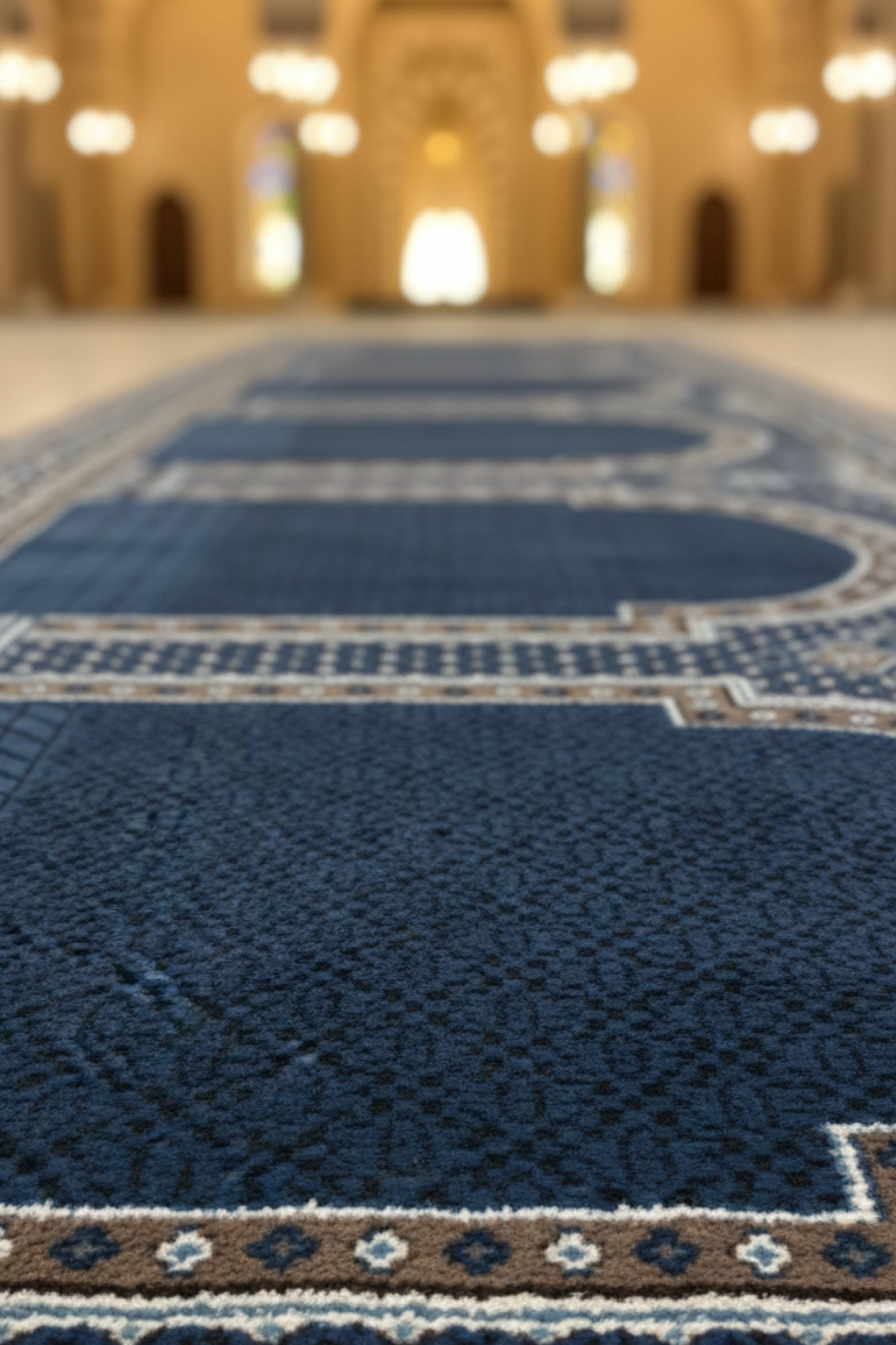 Premium Prayer Mats - Dark Blue