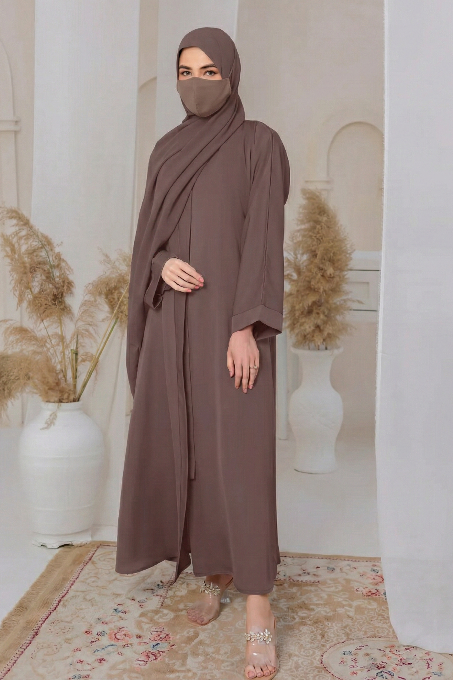 Ember Brown Abaya
