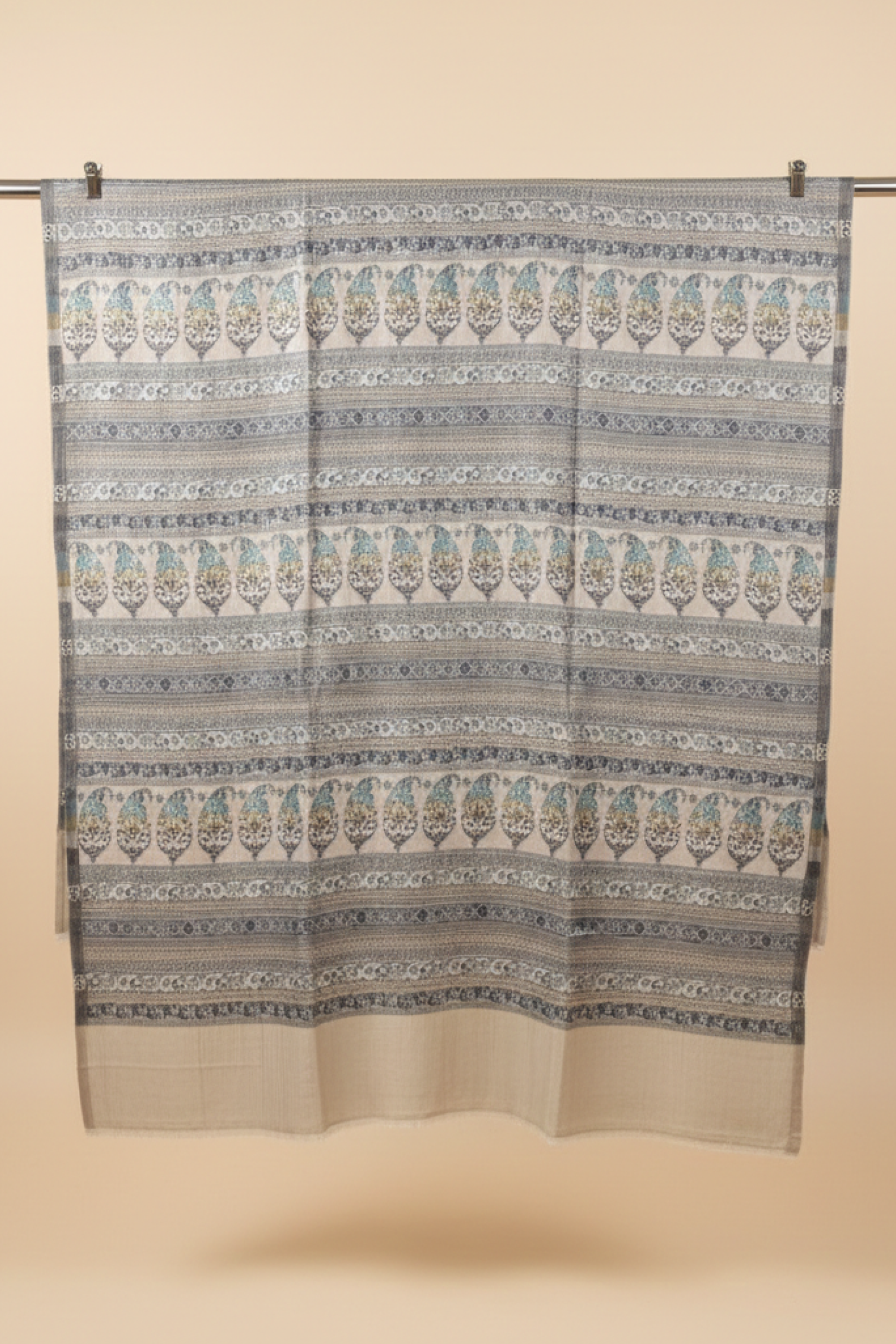Stripe Kani Shawl
